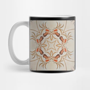 Porcelain Lady 19th Century Mandala Mug